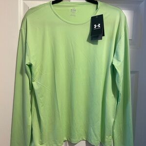 Under Armour Woman’s Neon Green Long Sleeve Tee